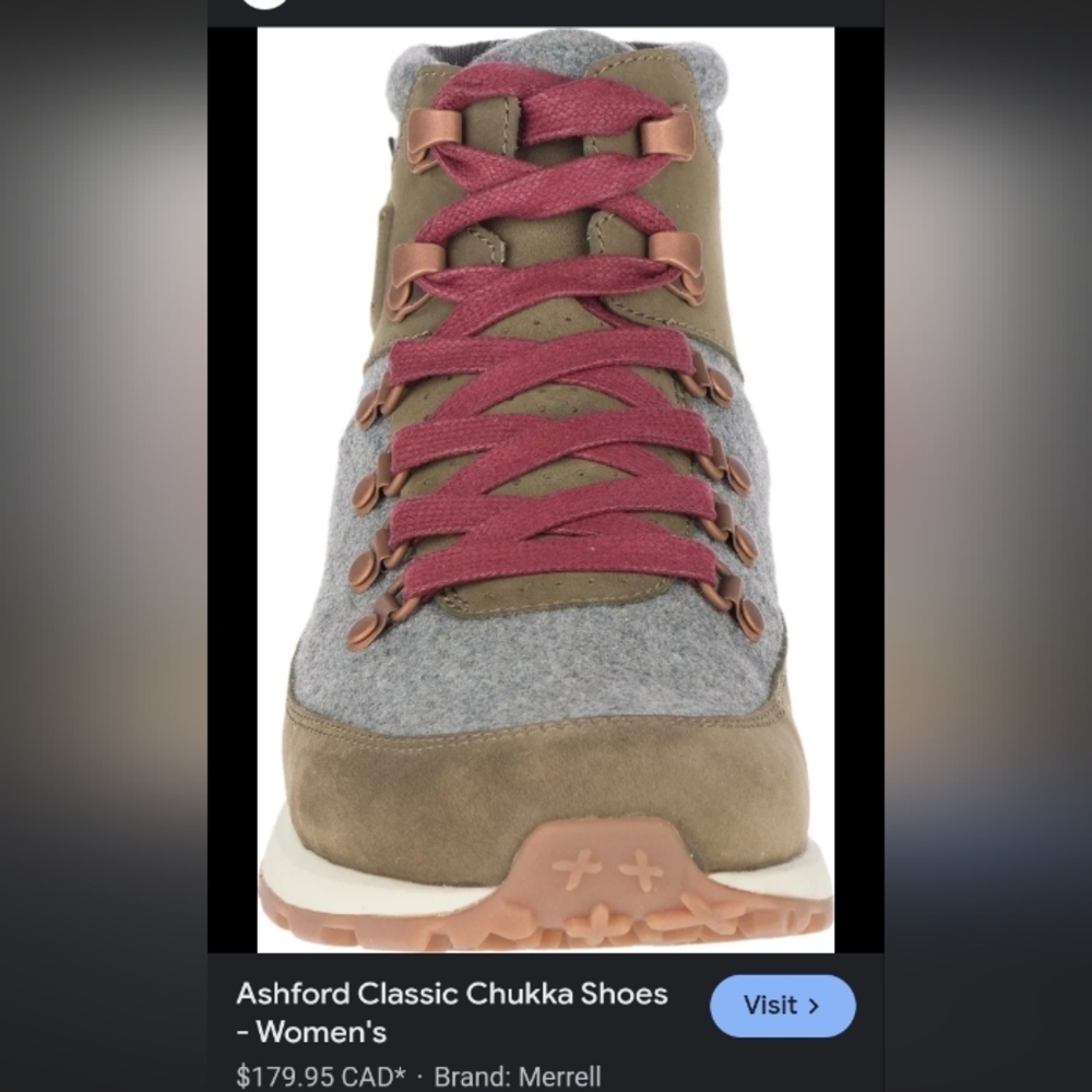 NWOT Merrell Ashford classic chukka - Picture 2 of 6